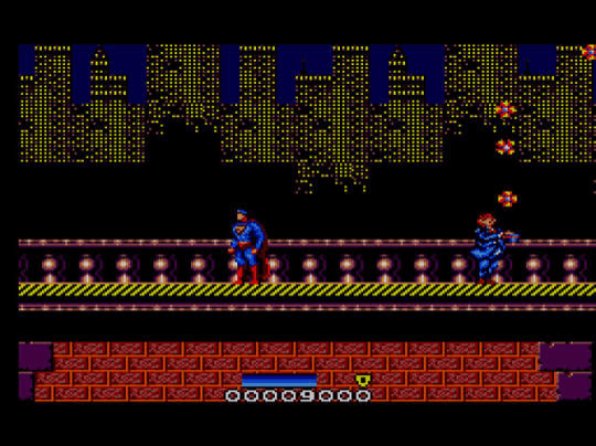 Superman Man of Steel screenshot 3 for Sega Master System